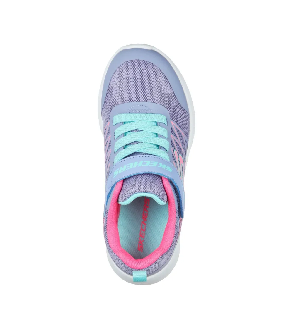 Skechers Microspec Bold Delight low strap sneakers