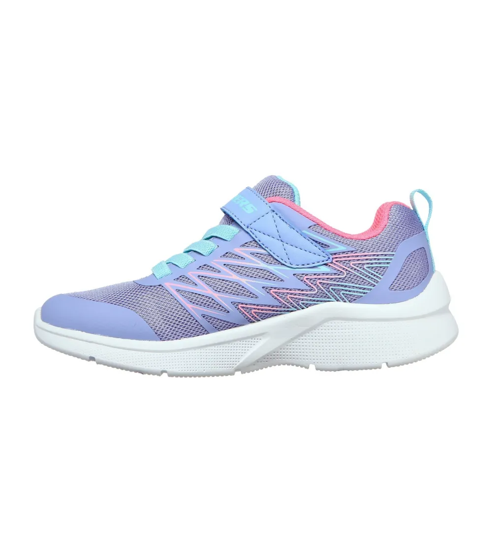 Skechers Microspec Bold Delight low strap sneakers