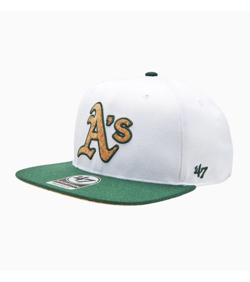 '47 Casquette Oakland Athletics avec visière plate