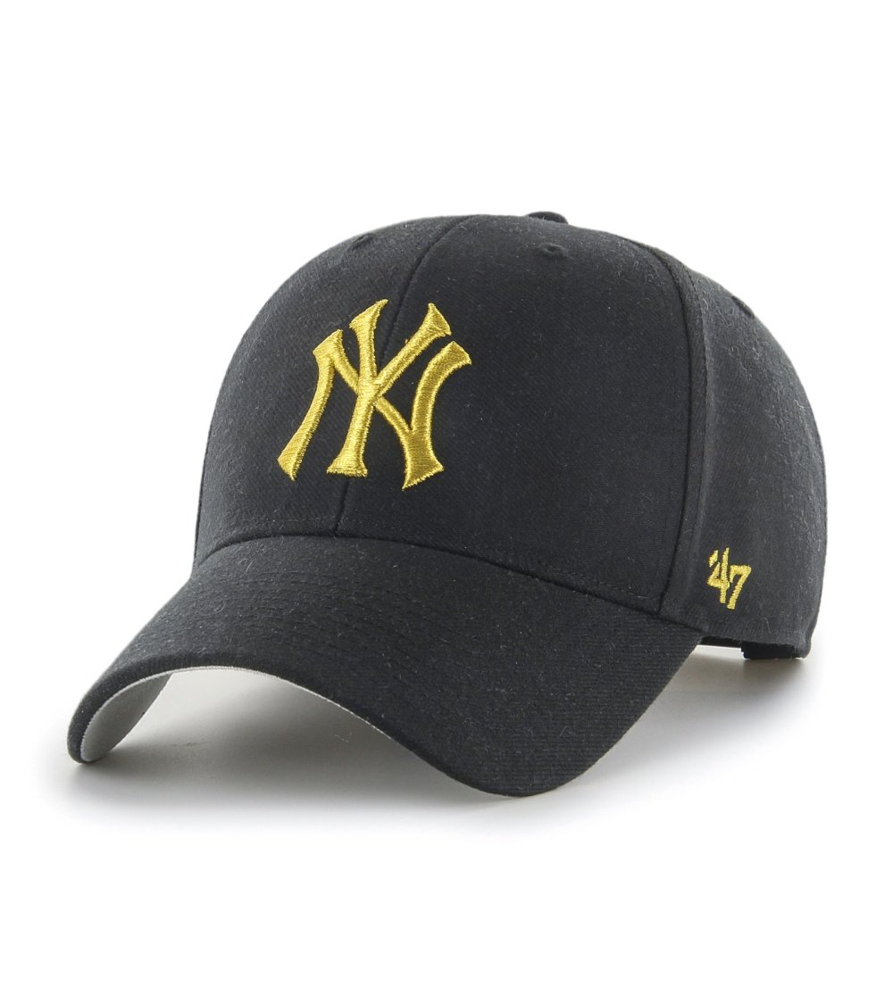 47 New York Yankees cap with curved visor