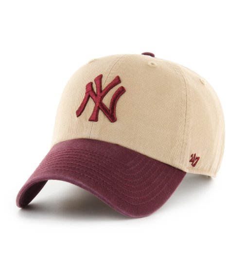 '47 New York Yankees Cap with Curved Brim