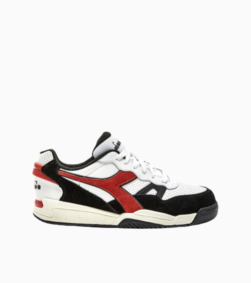 Diadora Winner baskets basses en cuir et synthétique
