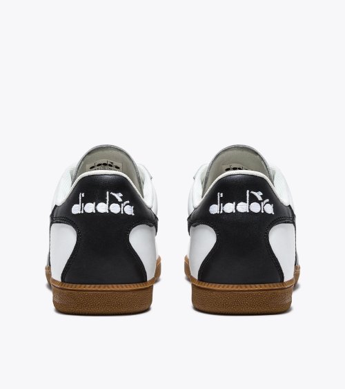 Diadora low sneakers leather and suede