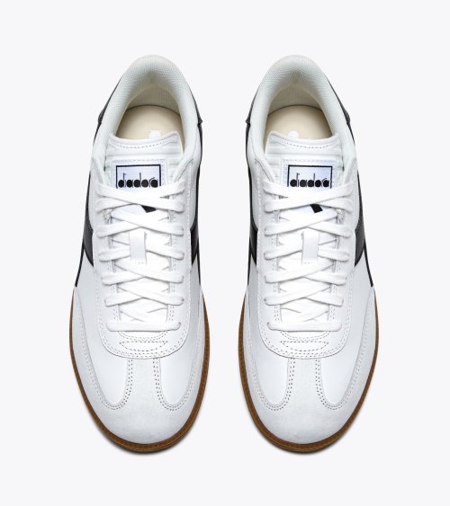 Diadora low sneakers leather and suede