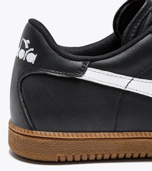 Baskets basses Diadora en cuir et daim