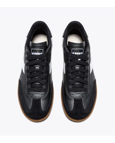 Baskets basses Diadora en cuir et daim