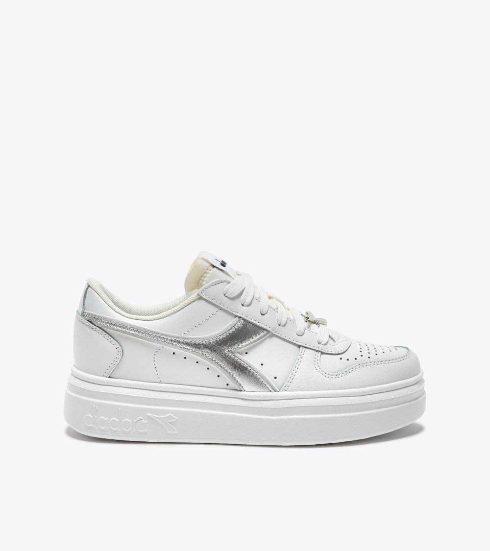 Diadora Magic Bold Metal Basses en cuir