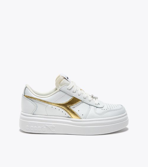 Diadora Magic Bold Metal Basses en cuir
