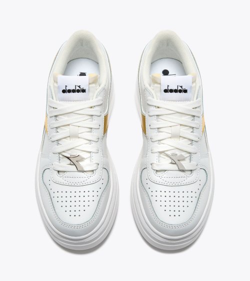 Diadora Magic Bold Metal Basses en cuir