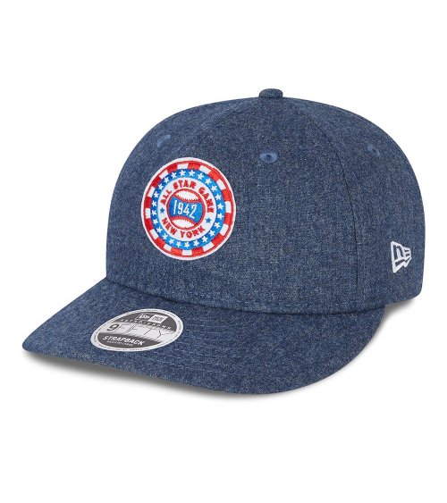 New Era 6-panel cap with curved visor