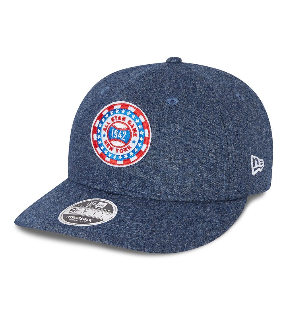 New Era gorra de 6 paneles con visera curva
