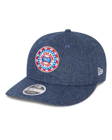 New Era gorra de 6 paneles con visera curva