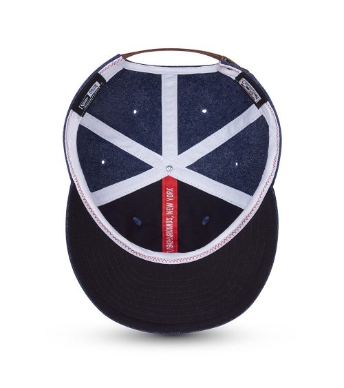 New Era gorra de 6 paneles con visera curva