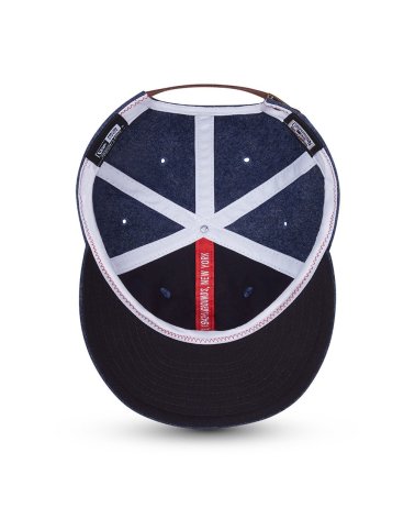New Era gorra de 6 paneles con visera curva