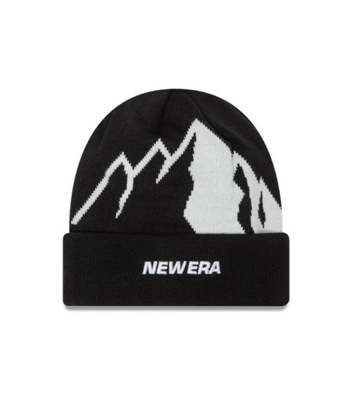 New Era beanie avec motif montagne