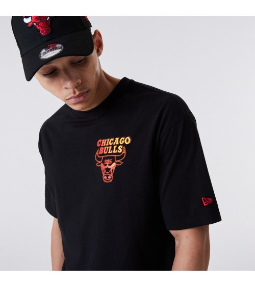 New Era T-shirt Chicago Bulls