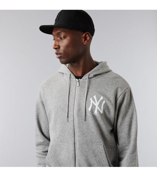 New Era felpa cappuccio e zip