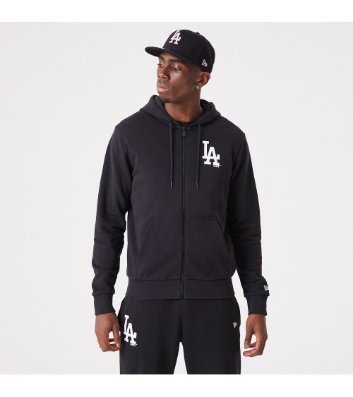 Sudadera New Era con capucha y cremallera