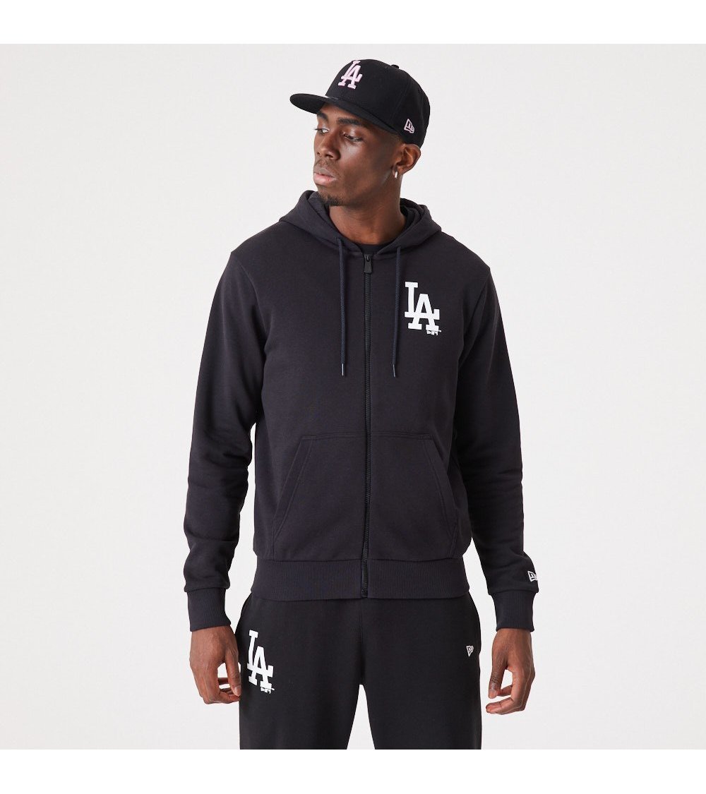 Felpa New Era con cappuccio e zip