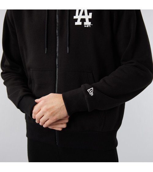 Felpa New Era con cappuccio e zip