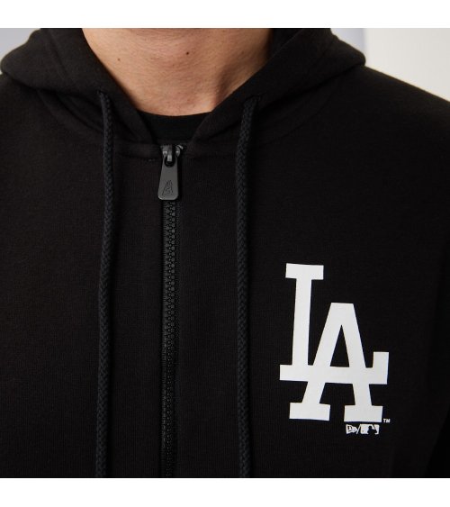 Sudadera New Era con capucha y cremallera