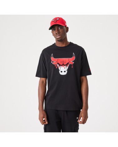 New Era NBA Chicago Bulls Drip Logo T-shirt