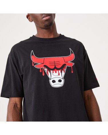 New Era camiseta NBA Chicago Bulls Drip Logo