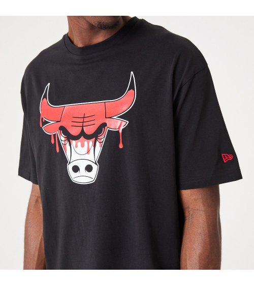 New Era camiseta NBA Chicago Bulls Drip Logo