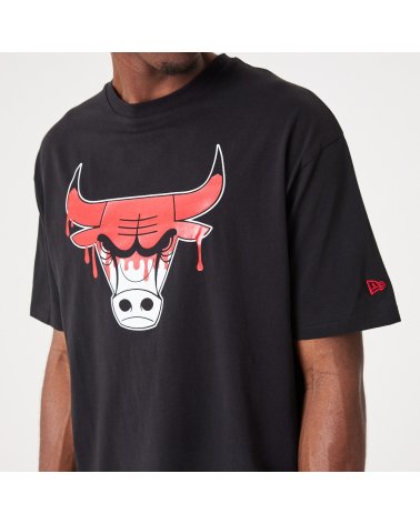 New Era NBA Chicago Bulls Drip Logo T-shirt