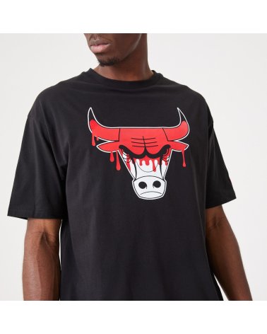 New Era NBA Chicago Bulls Drip Logo T-shirt
