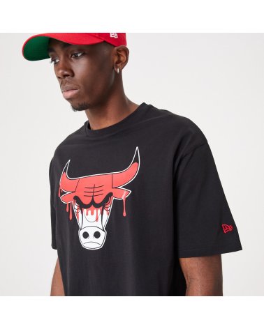 New Era camiseta NBA Chicago Bulls Drip Logo