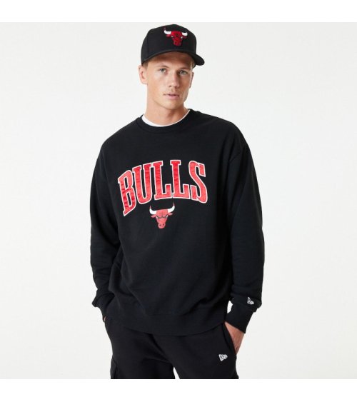 New Era sudadera Bulls de cuello redondo