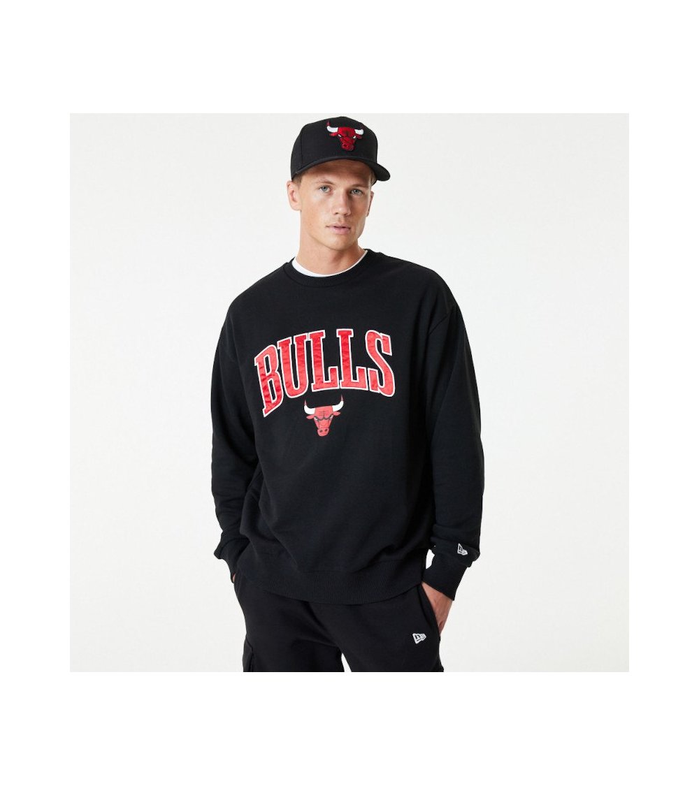 New Era Bulls Rundhals-Sweatshirt