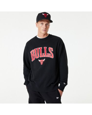 New Era sudadera Bulls de cuello redondo