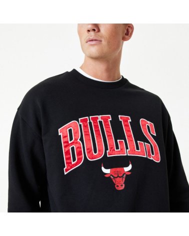 New Era Bulls Rundhals-Sweatshirt