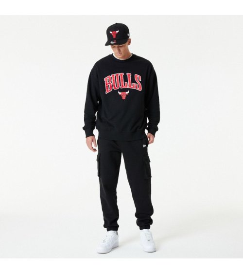 New Era sudadera Bulls de cuello redondo
