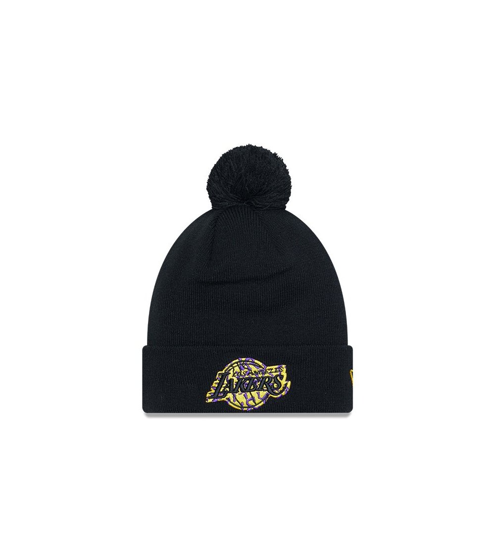 New Era Pompom Beanie Lakers