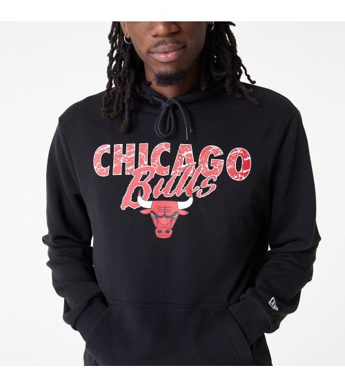 New Era sudadera capucha Chicago Bulls