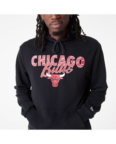New Era sudadera capucha Chicago Bulls