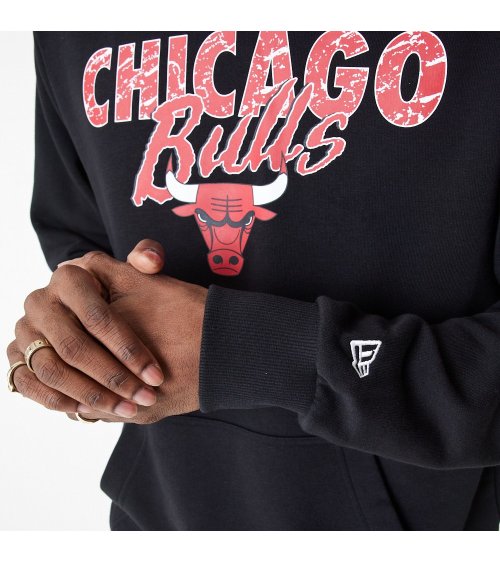 New Era sudadera capucha Chicago Bulls