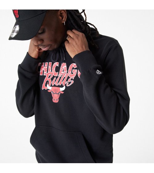 New Era sudadera capucha Chicago Bulls