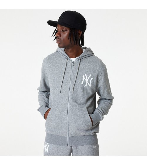 New Era felpa cappuccio e zip