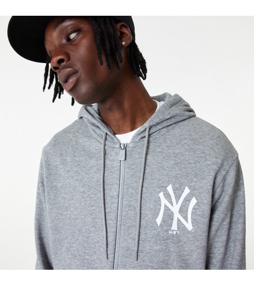 New Era felpa cappuccio e zip