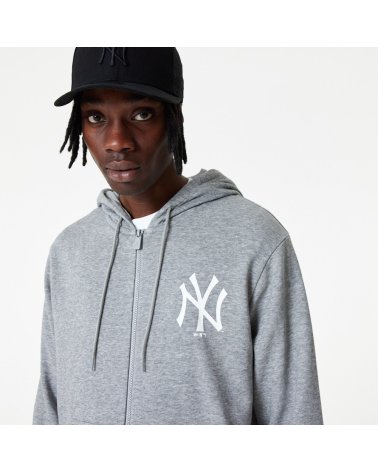 New Era felpa cappuccio e zip
