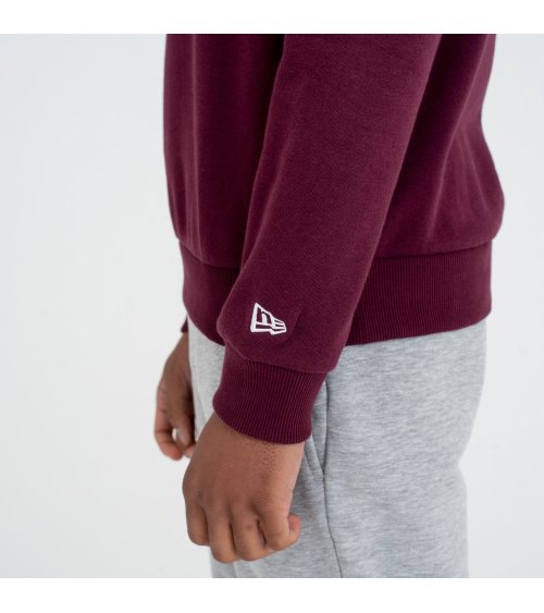 Sudadera New Era logo frontal