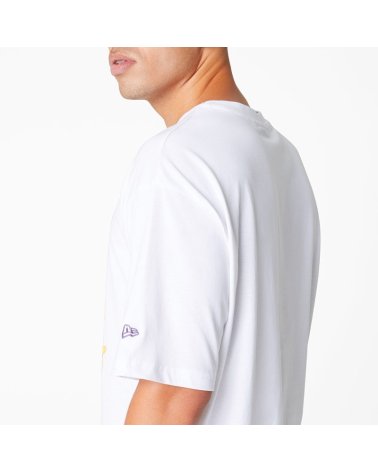 New Era T-shirt Lakers de manga corta