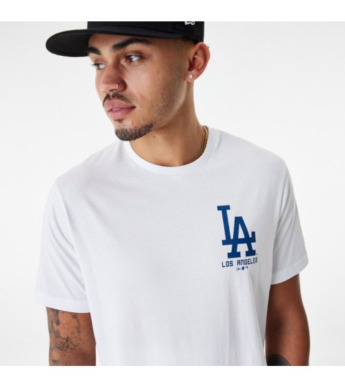 New Era T-Shirt Los Angeles Dodgers con stampa retro