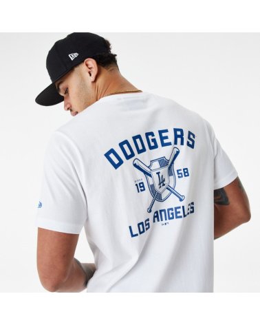 New Era T-Shirt Los Angeles Dodgers con stampa retro