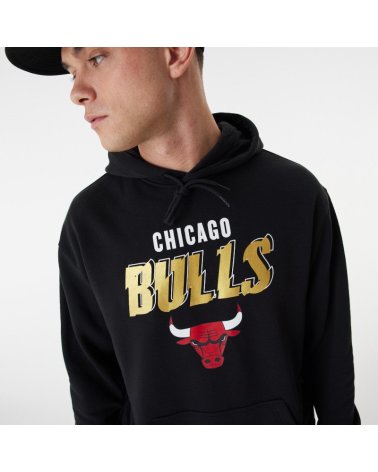 Sudadera con capucha New Era Chicago Bulls