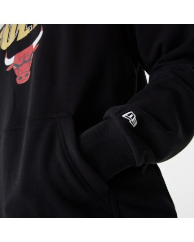 Sudadera con capucha New Era Chicago Bulls